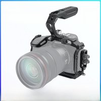 SmallRig Black Mamba EOS R5C RCamera Cage with Cable Clamp and Top Handle Kit for Canon EOS R5 & R5C & R6 Camera 3233/3234