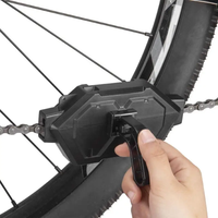 AliExpress NONE Bicycle Chain Cleaner Strong Magnetic Cycling Chain Scrubber Cleaner for Road Bikes Mountain Bike Cleaning Brush Box