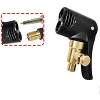 AliExpress 2-In-1 Bicycle Pump Nozzle Hose Adapter Inflatable Pump Motorbike Air Chuck Inflator Valve Connector Adapter Auto Accessories