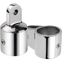 316 Stainless Steel Bimini Top Caps Slide Cap Tube Eye End Top Fitting Marine Hardware Inside Diameter 22mm Boating Accessories