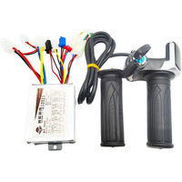 AliExpress NONE Electric Bike Bicycle Scooter Accessories Motor Brushed Controller & Throttle Twist Grip 24V 36V 48V 250W 350W 500W