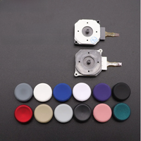 3D Analog Joystick + stick grip Cap Control Cover Button Replacement Part Case for 3DS 3DSXL 3DSLL for New 3DS XL LL