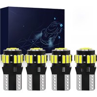 AUXITO 4/2Pcs Car Interior Light T10 W5W LED Bulbs Canbus Error Free For Ford Fiesta Audi A3 8P VW 168 2825 194 LED Auto Lamp