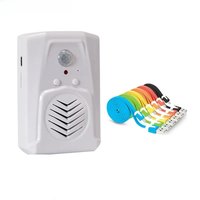 DarHo MP3 Downloadable Wireless PIR Motion Sensor Activated Player Infrared Doorbell Shop Store Welcome Voice Reminder USB Cable