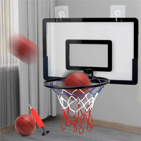 Indoor children's safety and fun games children's home sports basketball set wall bracket non perforated basketball frame