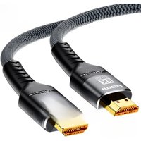 8K HDMI Cables 2.1 48Gbps High Speed HDMI Braided Durable Perfect Cord-4K@120Hz 8K@60Hz ForHDR Video Cable PC Laptop TV PS5