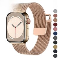Milanese Strap for Apple Watch Band S10 46mm 42mm Ultra 2 49mm 44mm 45mm 41mm 40mm Magnetic Bracelet Iwatch Series 9 7 8 5 6 SE