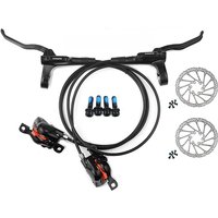 AliExpress Original Shimano MT200 MTB Mountain Bike Hydraulic Disc Brake Left Front Right Rear 145CM Rotor RT56 RT54 RT26 RT30 HS1 G3 160MM