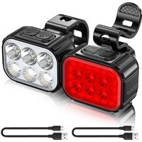 AliExpress Rechargeable Bicycle Light Road Mountain Bike Taillights Long Endurance Cycling Lamp Waterproof MTB Light Bike Part