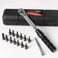 AliExpress ThinkRider Professional NL-15 PRO Bicycle Bike Torque Wrench 2-20N·m Allen Key Tool Socket Spanner Set Kit