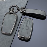 Zinc Alloy Car Key Case Cover Shell Fob For Toyota Prius Camry Corolla CHR C-HR RAV4 Land Cruiser Prado Car Keychain Accessories