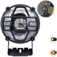 AliExpress Kalosse-Waterproof 36V,48VMotorcycle Front Lights, Electric Bike Front Lights with Horn, E Bicycle Front Light