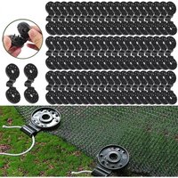 10/20/50/100Pcs Shading Cloth Lock Clip, Greenhouse Shading Cloth Fixing Clip, Fence Shading Net Clip, Camping Tent Accessories