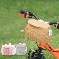 AliExpress Marbit Childrens Bicycles Basket Plastic Wovens Bikes Basket Kids Bicycles Wicker Basket