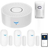 Tuya Wifi Smart Home Alarm System 433mhz Burglar Security Protection Alarm Siren Smart Life App Control Wireless Home Alarm Kits