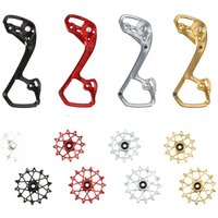 AliExpress Gravel Rear Derailleur Cage Pulley Wheels for Gravel Derailleur Oversized Bearing For Shimano GRX 11-speed RD-RX812 RX817 Di2