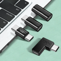 Right Angle 90 Degree USB 3.1 Type C Adapter Female To Male Converter 10 Gbps USB C Charge Data Sync Extension Connector Plug