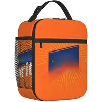 Custom Aperols Spritz Insulated Lunch Bags for Work School Resuable Cooler Thermal Lunch Box Women Kids