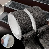 AliExpress NONE Anti-Slip Safety Tape, PEVA Material with Gravel Pattern, Waterproof Rubber Adhesive for Indoor/Outdoor Use on Plastic Surfaces