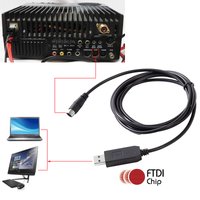 FTDI FT232RL USB CAT Programming Cable USB to Mini Din 6 Pin for Yaesu FT-757GXII FT-840 FT-890 FT-900 CAT890