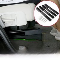 For Land Rover Discovery 5 17-24 Interior Modification The Second row Seat Increase Height decoration Strips Car Accessories