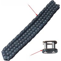 AliExpress HTBCCHB T8F Chain with Spare Master Link for Mini Dirt BIKE Quad ATV 47cc 49cc Minimoto Pocket Bikes 88 Links 126 Links 136 Links