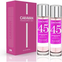 Caravan Fragancias cajas de regalo con 2 Perfumes de 150 ml para Mujer - Fragancia Oriental, Notas de Mandarina, Jazmín, Ámbar y Vainilla -