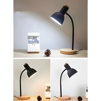 BEL AIR HOME - Lámpara Flexo de Escritorio ARGOS - Diseño Elegante y Flexible - Ideal para Oficinas y Escritorios de Casa - Bombilla E27