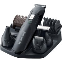 Remington Recortadora de Barba y Cortapelos Edge - Inalámbrico, cuchillas de acero inoxidable, 4 cabezales, 2 peines, negro - ref. PG6030