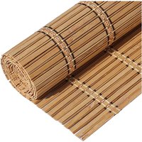 Persiana Enrollable Bambú Natural,Estor de bambú,Toldo Vertical,Balcón Privacidad Cortinas,Cortina Opacas,para Puertas/Ventanas/Balcones,Per