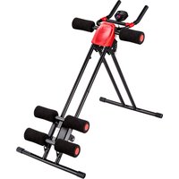 Tectake - Dispositivo de entrenamiento de abdomen Ajustable en 5 niveles de dificultad Se estimula la resistencia y la potencia muscular