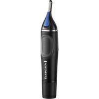 Remington Recortador facial Nano Lithium Series NE3870 - cabezal antimicrobiano, 2 cabezales intercambiables, 2 peines guía (1-5mm), funcion