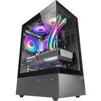 Mars Gaming MC-XO, Caja Gaming ATX, Doble Cristal Templado Continuo, Ventilador FRGB 120mm, Sistema de Refrigeración SIDECOOL, Semitorre PC
