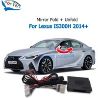 Car Side Auto Rear Mirror Folding System Module For Lexus IS series IS300 2014-2024 Rear View Mirror fold unfold Plug and Play
