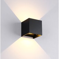 6W 12W LED Wall Light IP65 Waterproof Outdoor Garden Yard Decor Porch Light Beam Angle Adjustable Sconce Balcony Wall Lamp