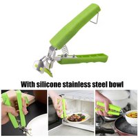 Anti-scalding clip Dish Clamp Steamer Gripper take bowl clip Microwave Oven Tray Non-Slip Pan Gripper Clip Kitchen Accessories