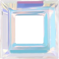 5Pcs Shiny AB Austrian Crystal Square Big Hole Glass Cube Beads For Charms Jewelry Making Material DIY Crafts Necklace Pendants