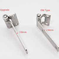 Customized 2PCS Upgrade High Quality Solid Stainless steel T Type Container Hinges For Wooden Cases Door Hinge marine yacht