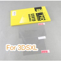 1set Tempered Glass For Nintendo 3DS XL LL 3DSXL 3DSLL 3 DS UP + Down Screen Protector Game Console Protective Film Guard
