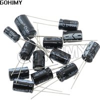 6.3V 16V 25V 35V 50V 63V 200V 250V 400V 450V Aluminum Electrolytic Capacitor 20% 100UF 470UF 680UF 1000UF 1500UF 2200UF 3300UF