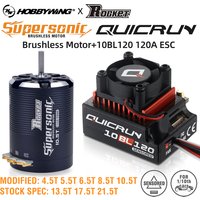RC Motor RC ESC Hobbywing 10BL120 ESC Rocket 540 Motor Sensored Brushless Combo for 1/10 Drift RC Car