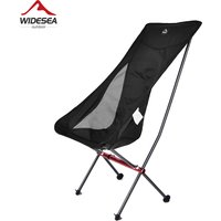 Widesea Camping Fishing Folding Chair Tourist Beach Chaise Longue Chair for Relaxing Foldable Leisure Travel Furniture Picnic