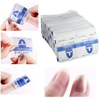 50/100Pcs Aluminium Foil Remover Wraps Nail Art Soak Off Polish Nail Removal Wraps Acrylic Nail Gel Remover Manicure Tool
