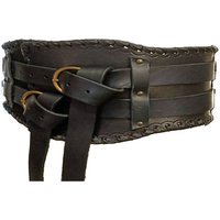 Medieval Vintage Wide Belt Men Knight Armors Middle Ages Viking Pirate Accessories Steampunk Props Adult Fancy Cosplay Costume