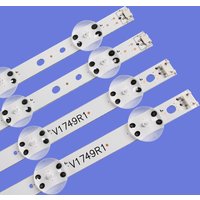 Bande de rétro-éclairage LED (4) pour 49UV340C 49LJ614V 49UJ6525 49UJ6585 49UJ6565 49UJ651V 49UJ670V 49UJ701V V17 49 R1 L1 ART3 2862 2863