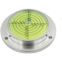 HACCURY niveau à disque métallique grue niveau bulle portée de haute précision niveau à bulle taille 80x62x15mm