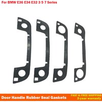 Car Exterior Front Or Rear Door Handle Rubber Seal Gaskets For BMW E36 E34 E32 3 5 7 Series Car Accessories