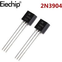 50pcs 2N3904 3904 Transistor NPN 0.2A 40V TO-92 New Original