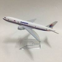 JASON TUTU 16cm Malaysia Airlines Boeing 777 Airplane Model Airplane Diecast Metal 1/400 Scale Planes