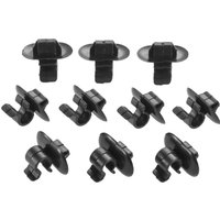 mtsooning 10Pcs Plastic Bonnet Stay Clips Fastener Holder For Citroen Berlingo C2 C3 C4 C5 Peugeot 1007 306 407 Vauxhall Vivaro